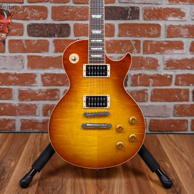 Gibson Custom Shop Les Paul Axcess Standard Flame Maple Top Iced Tea Burst 2010 w/OHSC image 1