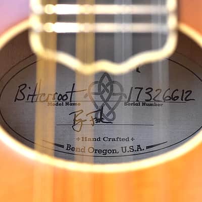 Weber Bitterroot A4 A-Style Oval Hole Mandolin image 11