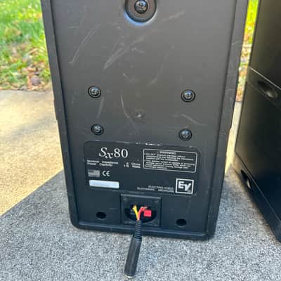 Pair of Electro-Voice SX80 Passive Speakers - Black image 7