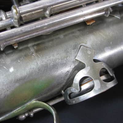 Conn Alto Sax, Vintage, Silverplate ?? 1924/25 ?? Silver image 13
