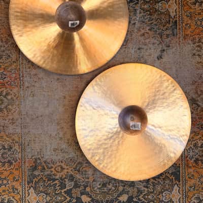 Zildjian K SWEET 16” Hihats HUGE 1234 1930 g AMAZING Shape! MASSIVE DARK HATS! Discontinued? Don’t Pay $700 image 2