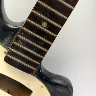 Victoria Kawai/Teisco/Prestige Unknown Model Japanese Electric Guitar 1960’s Sunburst Husk No Pickups MIJ image 3