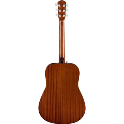 Fender CD-60S Dreadnought Left-Handed Acoustic Guitar - Walnut Fingerboard, Natural image 5