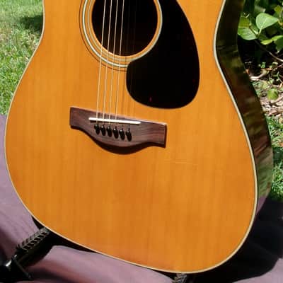Yamaha FG-180 Jumbo Dreadnought 1966 - 1974 - Natural image 2