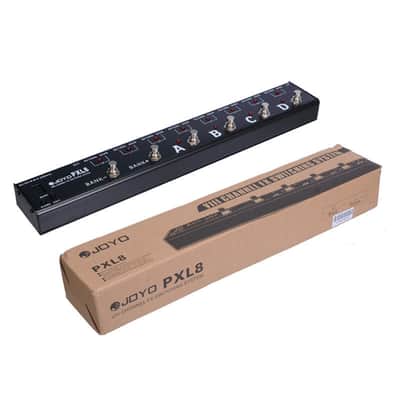 Joyo PXL8 Pedal Controller 8 FX Loop Programmable Pedal Switcher With True Bypass Black image 4