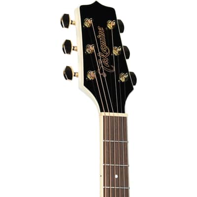 Takamine GD37CE Acoustic-Electric Guitar (with Gig Bag), Pearl White image 4