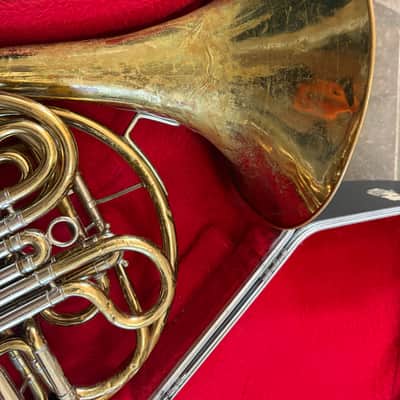 C. G. Conn 6D Double French horn. Made in USA image 4