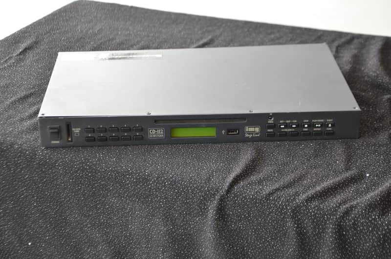 IMG Stage Line CD-112 * CD and MP3 player with a USB interface and an SD/MMC card slot * Anti-shock system image 1