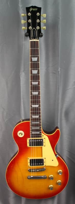 Greco Les Paulタイプ Standard エレキギター Greco Les Paul Standard EG-500R 1978 - Cherry Sunburst - | Reverb