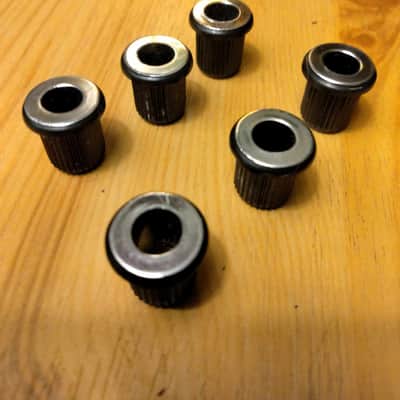 Vintage Push-In Bushings/Ferrules (x6 for guitar) 1950's-1970's image 2