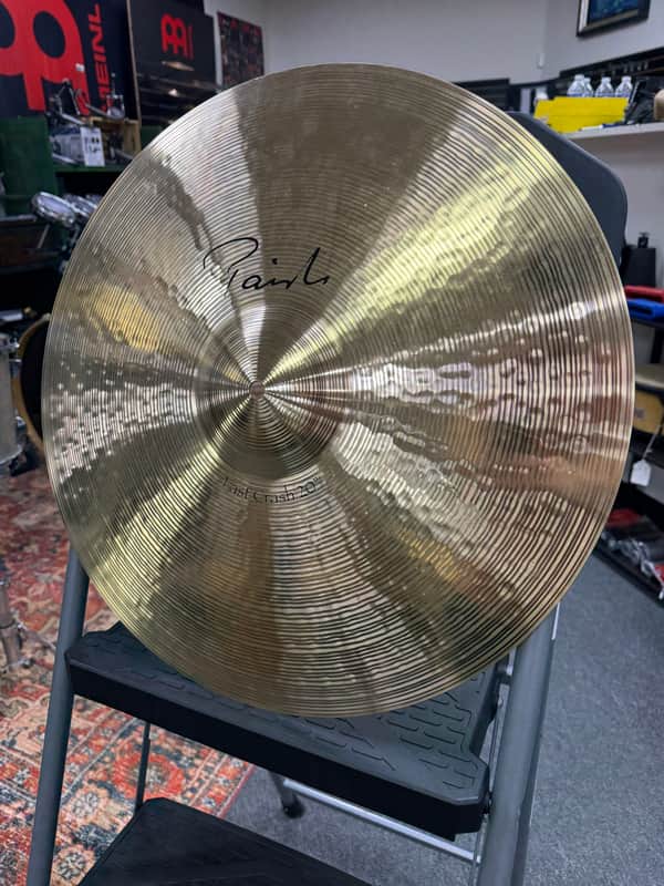 Paiste 20" Signature Fast Crash Cymbal 1989 - Present - Traditional image 1