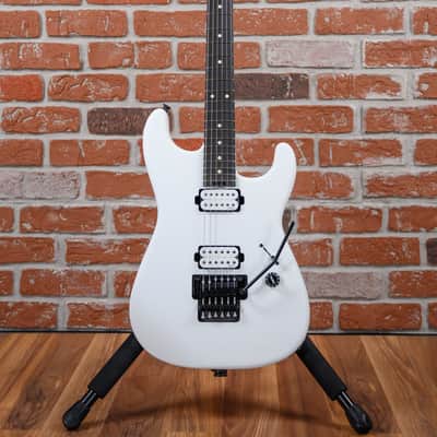 Charvel Jim Root Signature Pro-Mod San Dimas Style 1 HH FR E Satin White 2022 w/ Softshell Case image 3