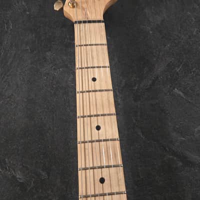 Custom Stratocaster Style Electric Guitar Moto- Pearloid Top And Gold Hardware image 7