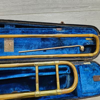 1952 Bach New York Stradivarius Model 12 Trombone w/ Photo of Factory Ledger image 14