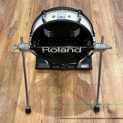 Roland KD-120 Kick Bass Drum 12" Mesh Head white shell image 3
