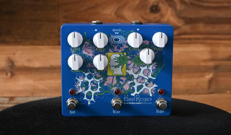 Limited Edition EarthQuaker Devices Hoof Reaper Double Fuzz with
