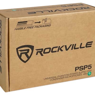 Rockville Phantom Power Supply for RNDI 1-channel Active Instrument DI Box image 7