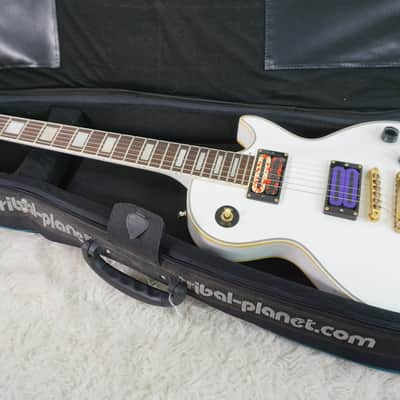 Greco EGC Custom White 1990 MIJ w/ DiMarzio X2N Pickups & Case image 24