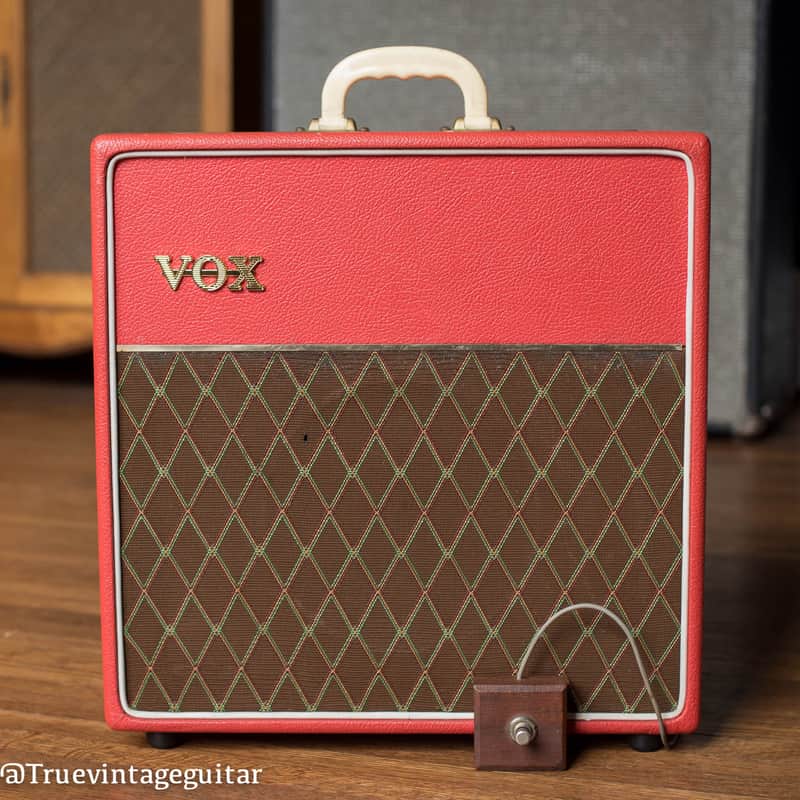 Vintage Vox AC4 1964 Red image 1
