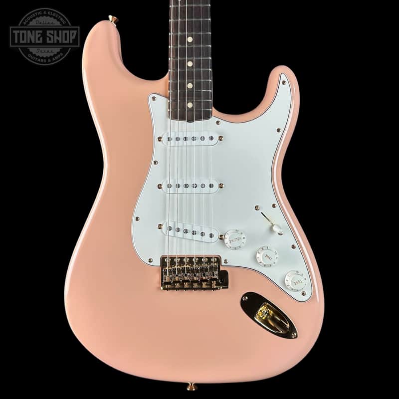 Used 2010 Fender Custom Shop 1960 Strat NOS Shell Pink GH w/Case TSU24135 image 1