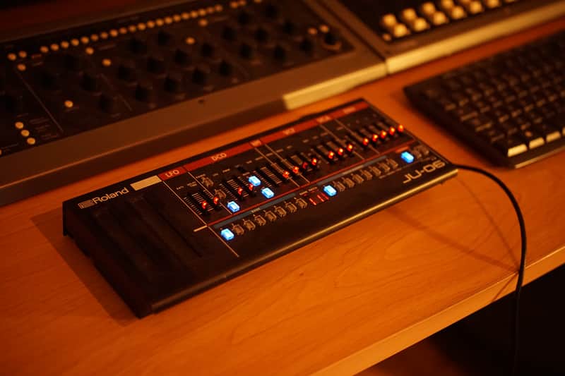 Roland JU-06 Boutique Series Digital Synthesizer Sound Module 2015 - Present - Black image 1