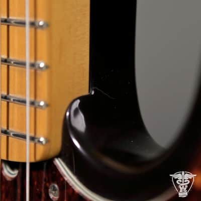 1996 Fender American Deluxe Precision Bass - 9.51 LBS image 9
