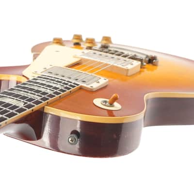 Gibson 1959 Les Paul Standard Faded Peach Burst Heavy Aged image 10