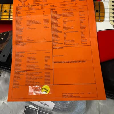 NEW! Fender Custom Shop Special Run '69 Stratocaster Journeyman Relic - Handwound P/U's - Aged Hot Rod Red - Reverse Headstock - 7.8lbs - Authorized Dealer - SUPER RARE! G07469 image 14