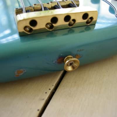 Fender Precision Special Bass 1980 - 1983 Lake Placid Blue / Green image 4