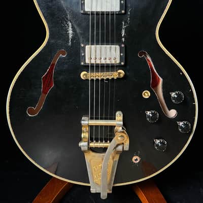 Gibson Keith Richards 1960 ES-355 Collector’s Edition, Signed Label, Ebony, Exclusive No.87 of 100 Limited 2025 image 6