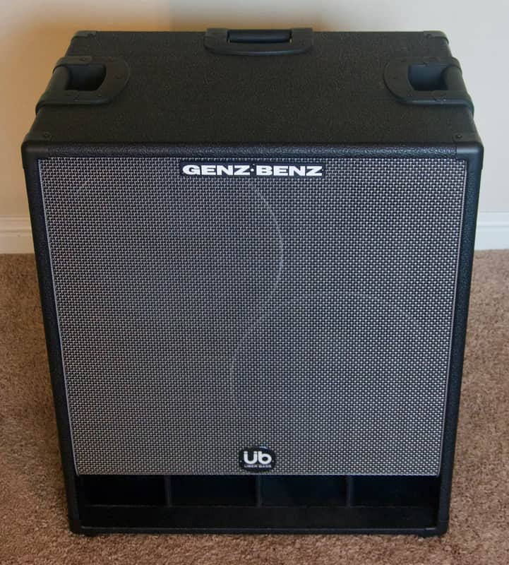 Genz Benz GB 212T-UB Uber 2x12 Bass Cabinet + Soft Shell Case image 1