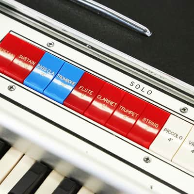1960s Teisco Teischord GS - 100% Original, Super Rare with Expression Pedal & Sheet Music Stand! image 11