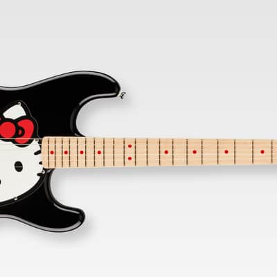 Fender Squier Hello Kitty Stratocaster 2025 - Black - MINT image 8
