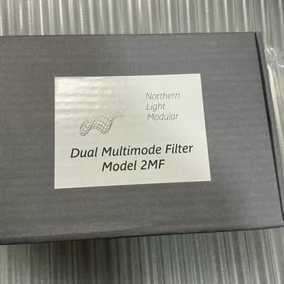 Northern Light Modular Dual Multimode Filter Model 2MF - Buchla Format 2026 - Silver image 8