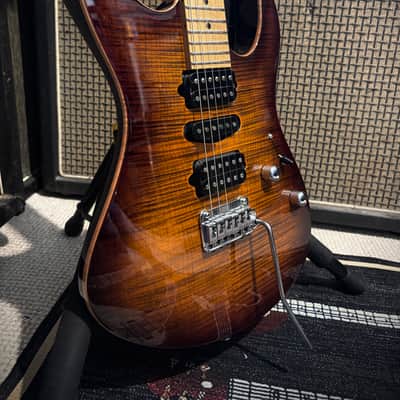 Suhr Modern HSH with Roasted Maple Fretboard 2018 - Present - Bengal Burst image 1