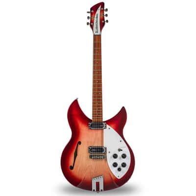 Rickenbacker 1997 Rose Morris Model 330 EX GEM ARCHER OASIS BEADY EYE NGHFB 2000s - Fireglo image 10