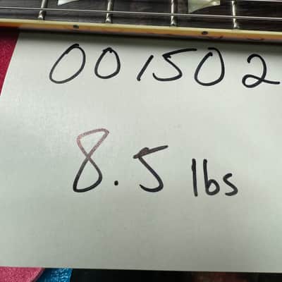 Gibson Custom Shop Les Paul 1960 V2 LTD. ED. Anniv. Reissue 2020 # 001502 - Tomato Soup Burst image 17