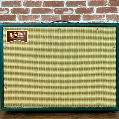 Benson Amps Earhart Reverb British Racing Green / Wheat image 1