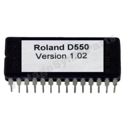 Roland D550 Version 1.02 firmware OS update EPROM Rom D-550