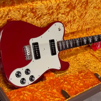 Fender Chris Shiflett Cleaver Telecaster Deluxe, Rosewood Fingerboard, Dakota Red Bild 1