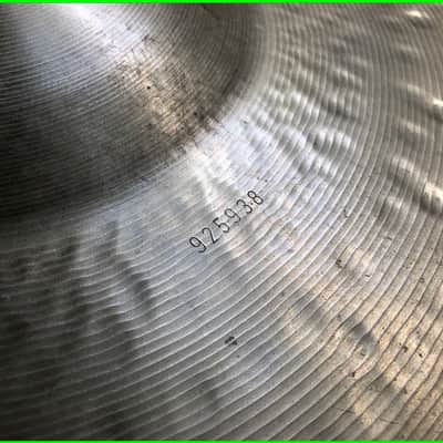 Paiste Sound Creation 22" Bell Ride Dark Ride 3654g from 1979 with Sound File! image 15