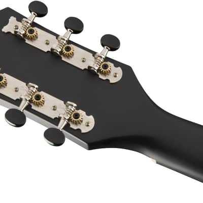 Fender Tim Armstrong Hellcat Concert Acoustic Guitar, Checkerboard, Walnut Fingerboard image 5