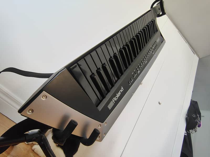 Roland AX-Edge 49-Key Keytar Synthesizer 2018 - Present - Black / Red image 1