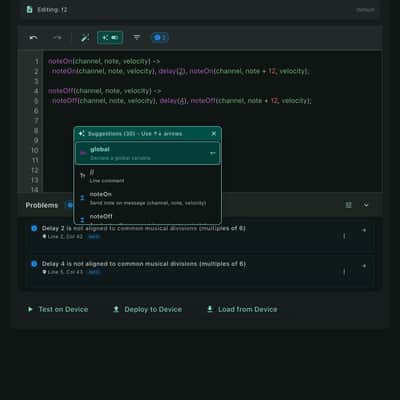 Midi Mind app-programmable midi processor/logger image 4