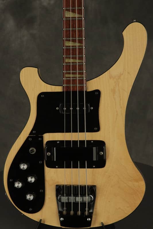 1986 Rickenbacker 4003 Bass LEFT-HANDED Mapleglo LH BT Black Trim + Hardware image 1