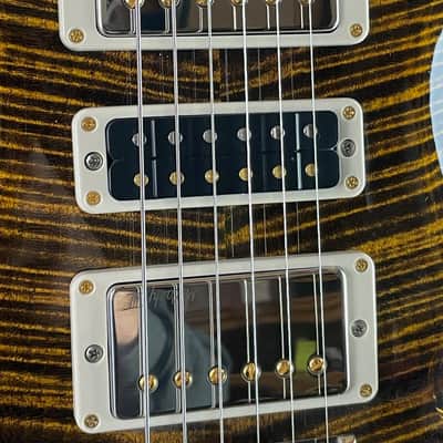 PRS 40th Anniversary Special Semi-hollow 22 Limited Edition Electric Guitar - Yellow Tiger image 8