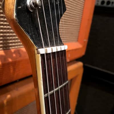 Vintage 1964 Hofner Galaxie 176 Solid Red Electric Guitar image 11
