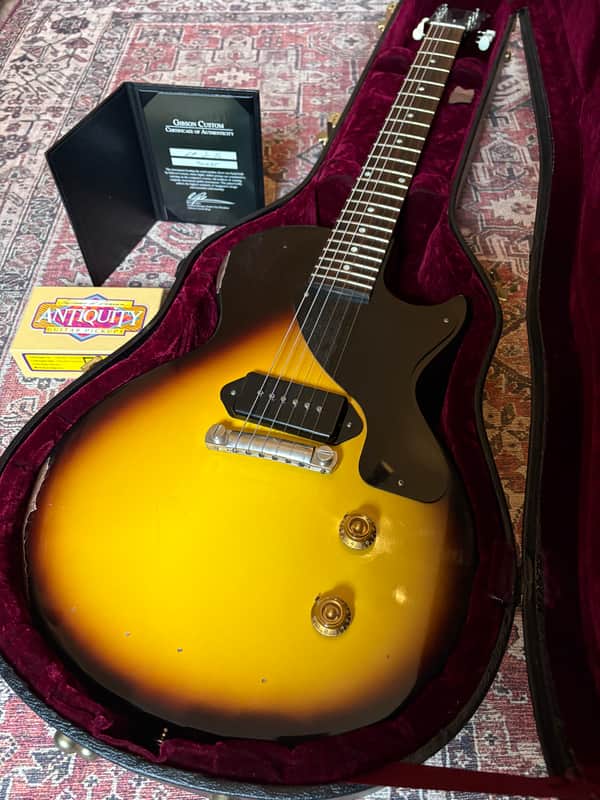 Gibson Les Paul Junior イエロー Gibson 0 Les Paul Junior Guitar | - Sunburst Vintage – Satin