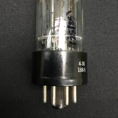 GE 6BL7GT RADIO/AMPLIFIER Audio Vacuum Tube Black Plates VINTAGE TESTED Q.4248-D image 2
