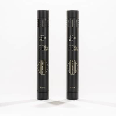 SONTRONICS STC-1S Pencil Condenser Microphone Pair - Black - Lifetime Microphone Warranty image 2